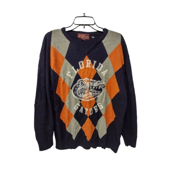 University of Florida Long Sleeve vneck sweater Men's Size XXL - Picture 1 of 9